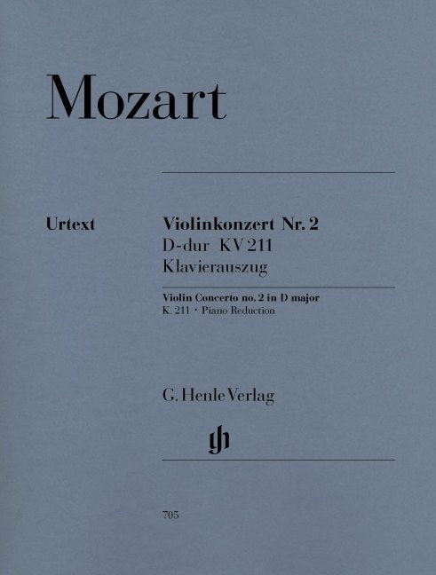 Concerto No 2 D K 211 Ed Seiffert Vln Pno - G. Henle Verlag - Image 2