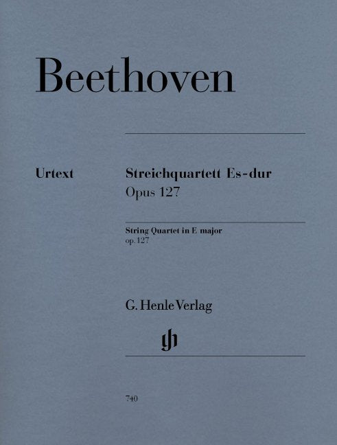 String Quartet Op 127 E Flat Parts - G. Henle Verlag
