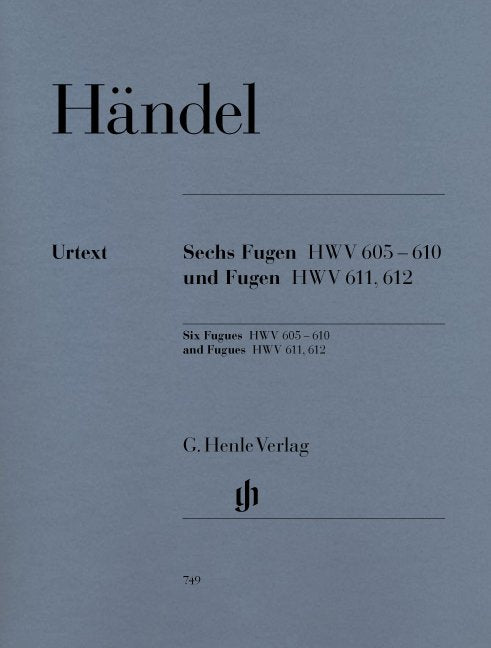 Fugues 6 Hwv 605-610 And Fugues Hwv 611-612 - G. Henle Verlag - Image 2