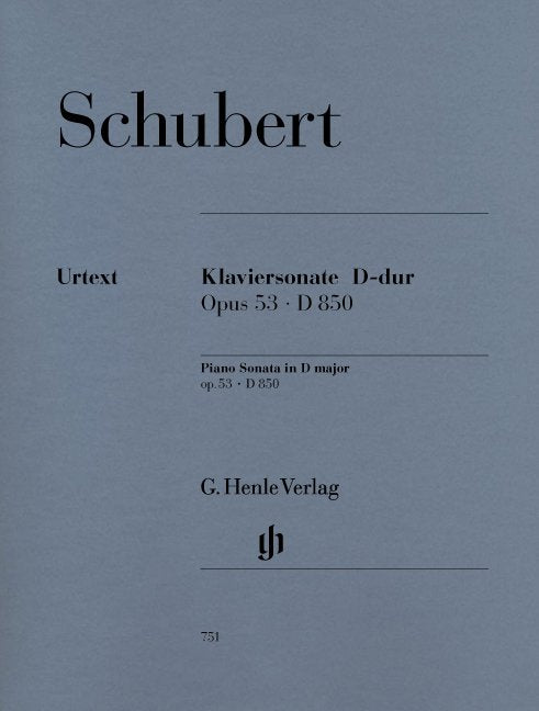 Sonata Op 53 D 850 D Major - G. Henle Verlag - Image 2