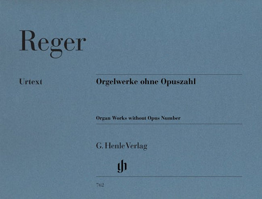 Organ Works Without Opus Number - G. Henle Verlag
