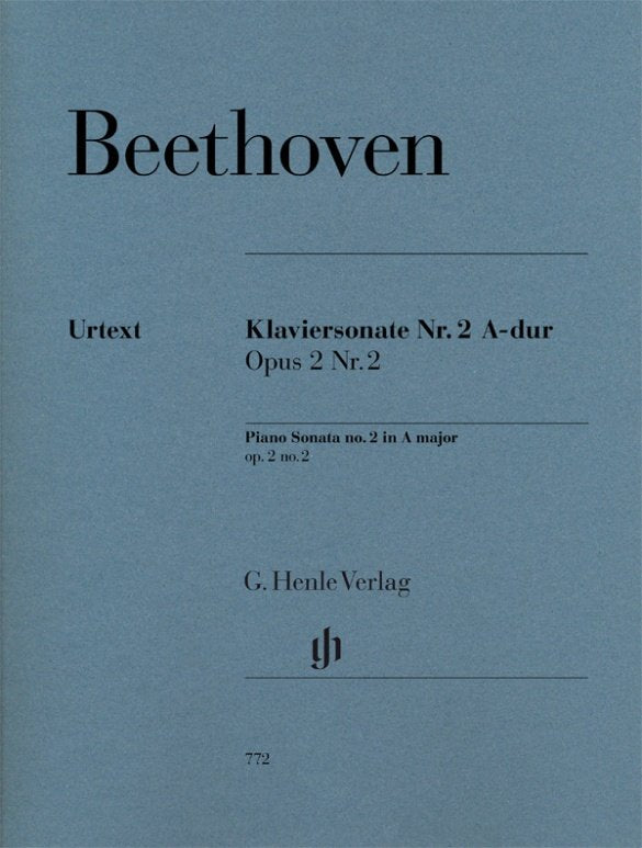 Beethoven - Piano Sonata No 2 A Major Op 2 No 2 Urtext - G. Henle Verlag