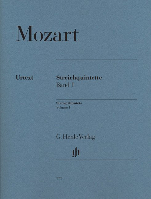 String Quintets Bk 1 Parts Only - G. Henle Verlag