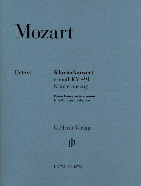 Mozart Concerto C Min K 491 2P4H - G. Henle Verlag