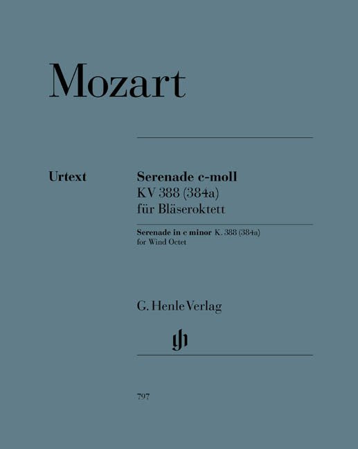 Serenade K 388 C Min 2Ob 2Cla 2Fhn 2Bsn Parts - G. Henle Verlag