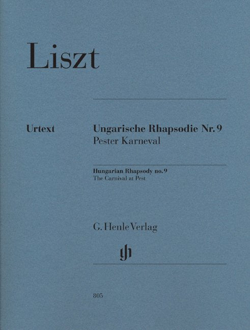 Hungarian Rhapsody No 9 Ed Herttrich Urtext - G. Henle Verlag