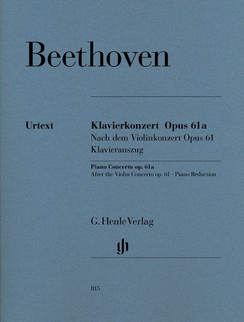 Concerto Op 61A 2 Pno 4 Hand - G. Henle Verlag
