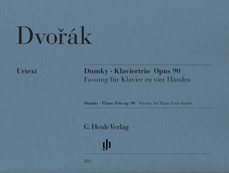 Dumky Trio Op 90 E Min Pd - G. Henle Verlag