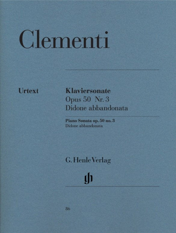 Sonata Op 50 No 3 G Min Didone Abbandonata - G. Henle Verlag