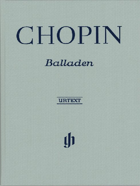 Ballades Urtext Bound Ed Mullemann Theopold - G. Henle Verlag