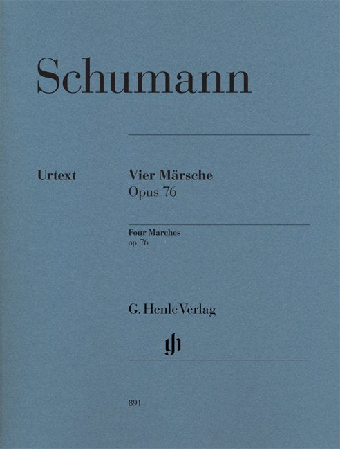 Marches 4 Op 76 Urtext - G. Henle Verlag