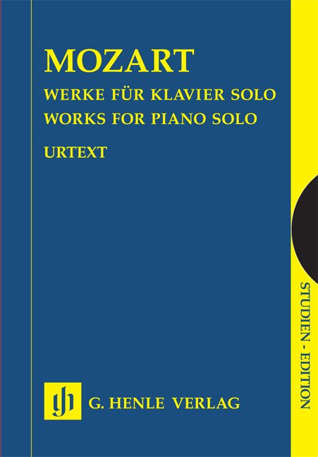 Works For Piano Solo Study Scores In Slipcase - G. Henle Verlag