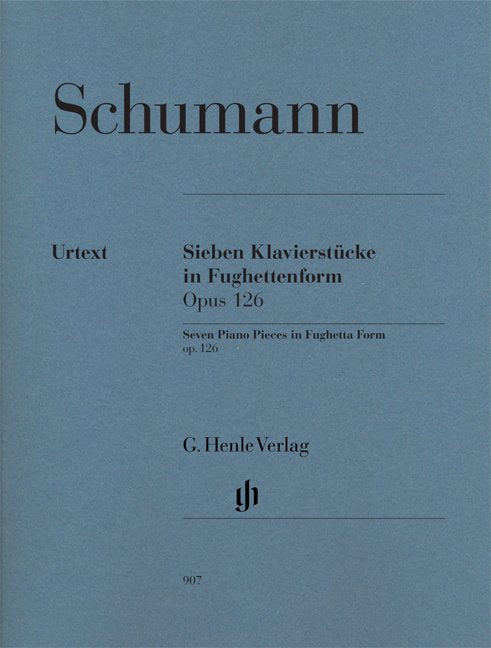 Fughettas 7 Op 126 Urtext - G. Henle Verlag