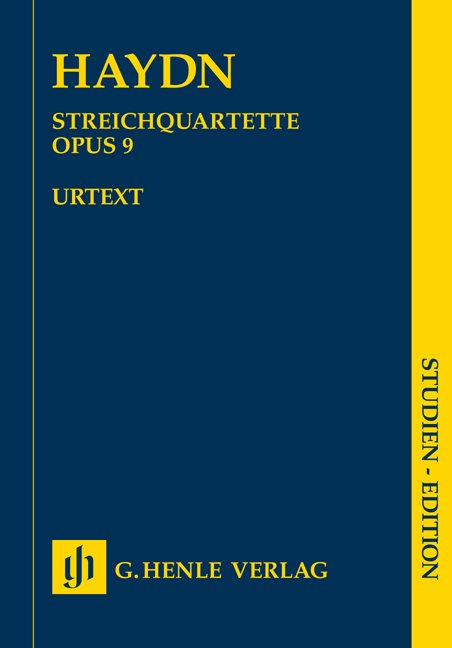 String Quartets Bk 2 Op 9 Nos 1-6 Study Score - G. Henle Verlag
