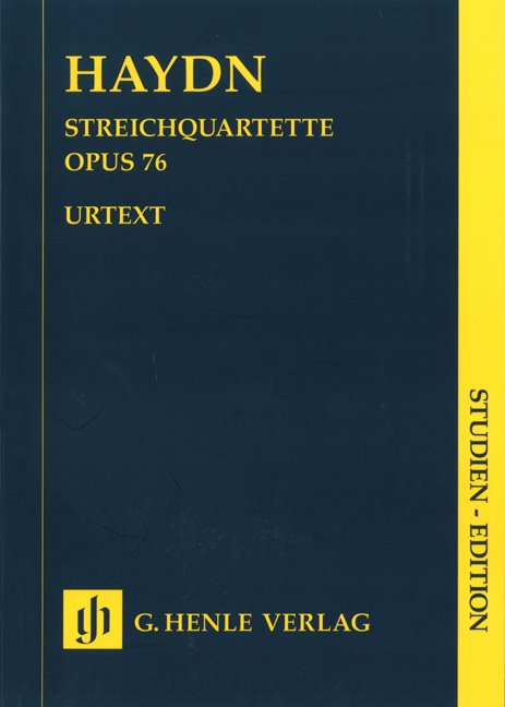 String Quartets Bk 10 Op 76 Nos 1-6 Study Score - G. Henle Verlag