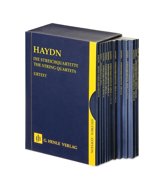 String Quartets Study Scores 12 In Slipcase - G. Henle Verlag