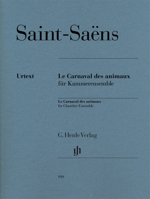 The Carnival Of The Animals Chamber Ensemble Sc/Pts - G. Henle Verlag