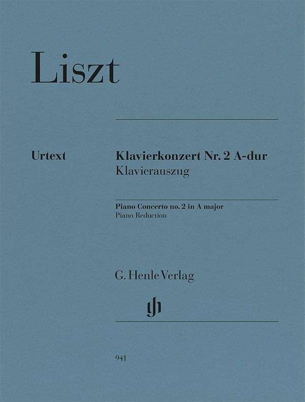 Liszt - Piano Concerto No 2 A Major 2 Piano/4 Hands - G. Henle Verlag