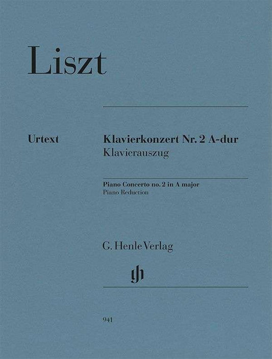 Liszt - Piano Concerto No 2 A Major 2 Piano/4 Hands - G. Henle Verlag