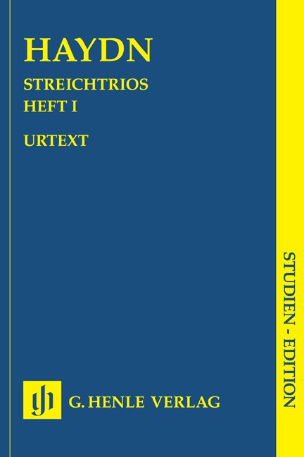 String Trios Bk 1 Study Score - G. Henle Verlag