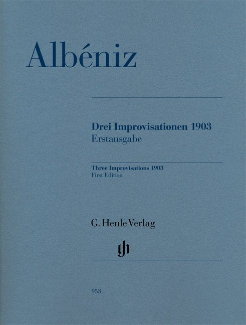 Improvisations 3 (1903) Bk/Cd - G. Henle Verlag