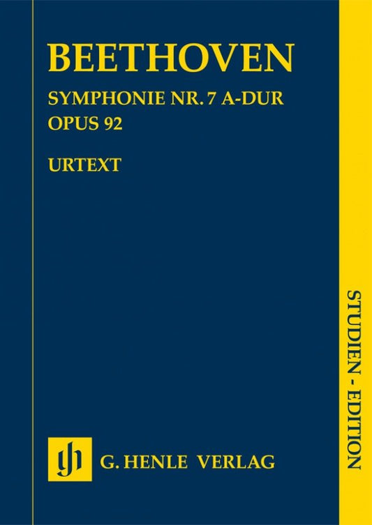 Beethoven - Symphony No 7 A Major Op 92 Study Score - G. Henle Verlag