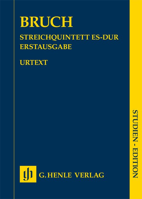 String Quintet E Flat Study Score - G. Henle Verlag