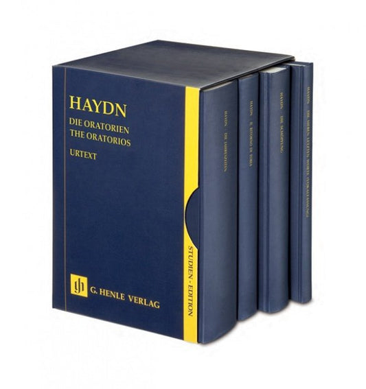 Oratorios Study Scores 4 In Slipcase - G. Henle Verlag