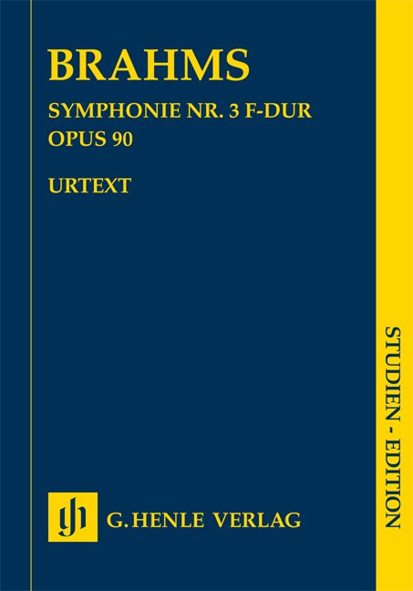 Symphony No 3 Op 90 F Study Score - G. Henle Verlag