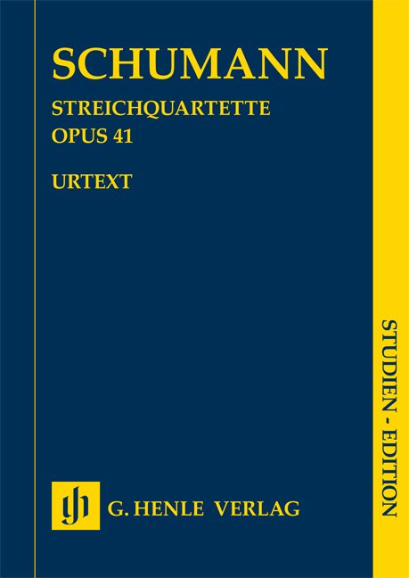 String Quartets Op 41 Score - G. Henle Verlag