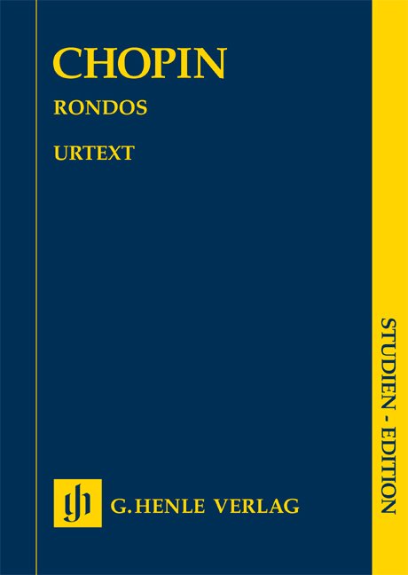 Chopin - Rondos For Piano Study Score - G. Henle Verlag