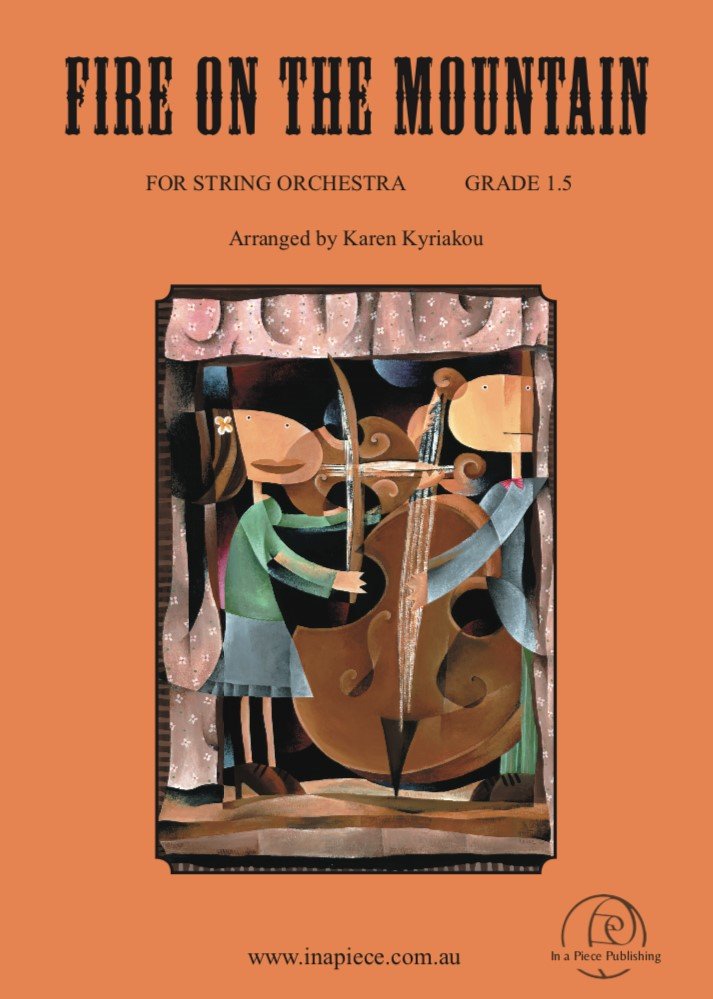 Fire On The Mountain For String Orchestra So1.5 Sc/Pts