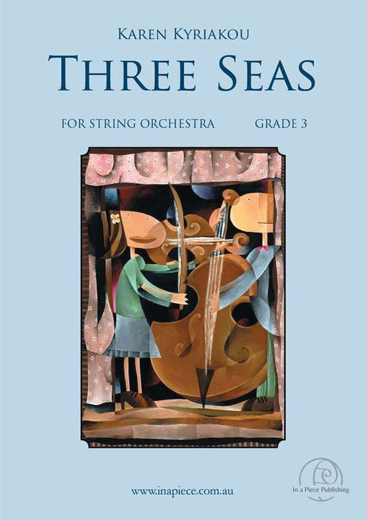 Three Seas For String Orchestra - String Orchestra Level 3 Score/Parts