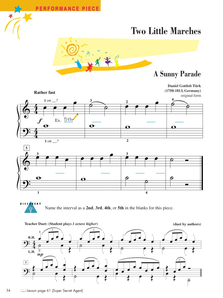 Piano Adventures: All In Two - Level 1 Technique & Performance Book