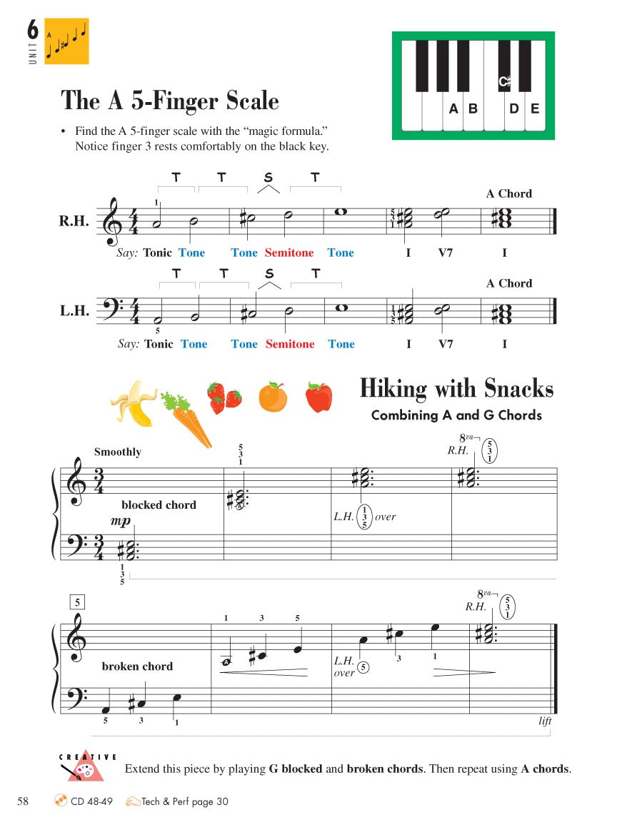 Piano Adventures: All In Two -Level 2A Lesson & Theory Book