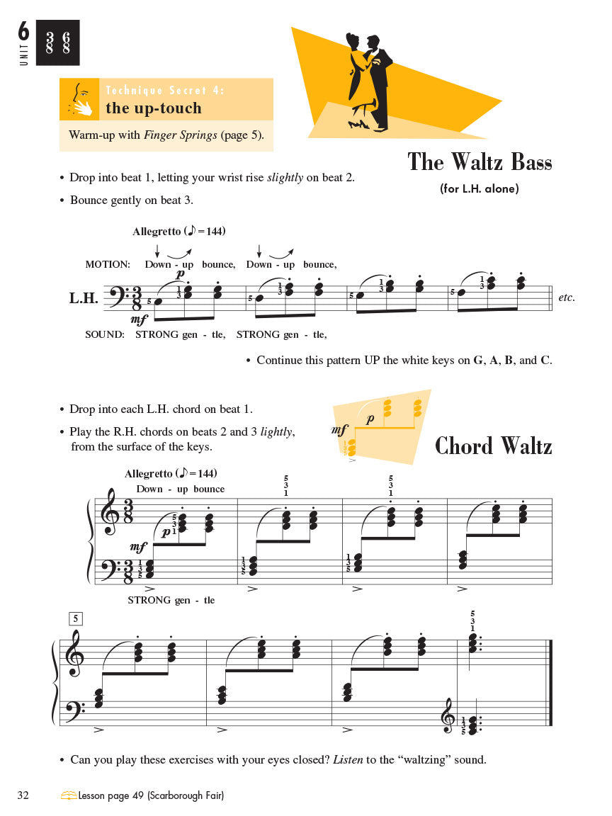 Piano Adventures: All In Two - Level 3 Technique & Performance Book Keyboard