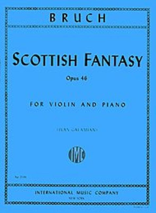 Bruch - Scottish Fantasy Op 46 Violin/Piano Ed Galamian