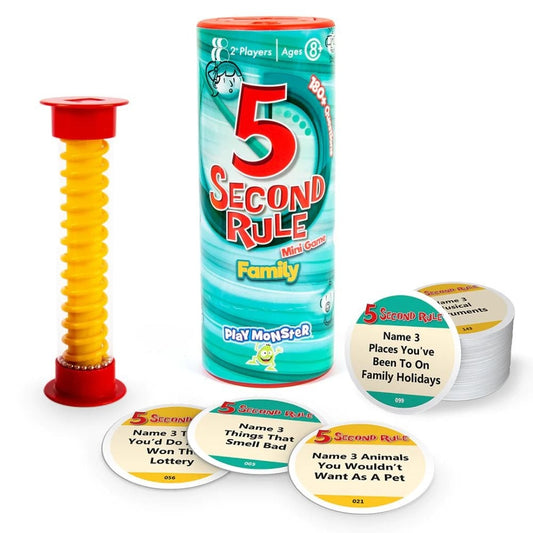 Boardgame: 5 Second Rule Mini Topics - Family
