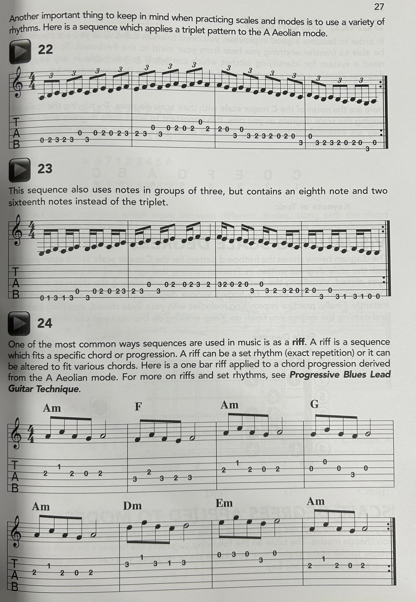 Progressive Complete Learn To Play Scales, Modes & Improvising Book/Ola