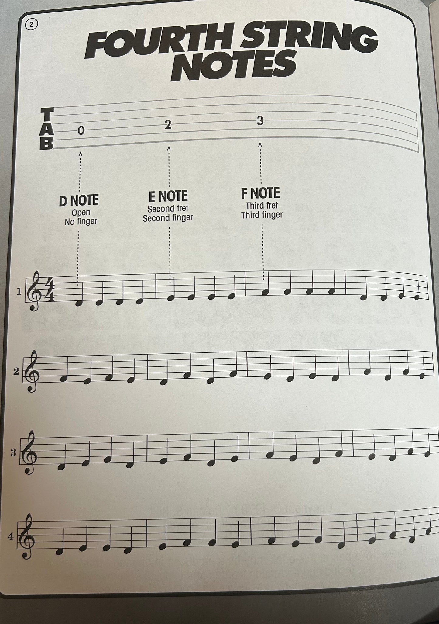 Ernie Ball How To Play Guitar -  Phase 2 Book