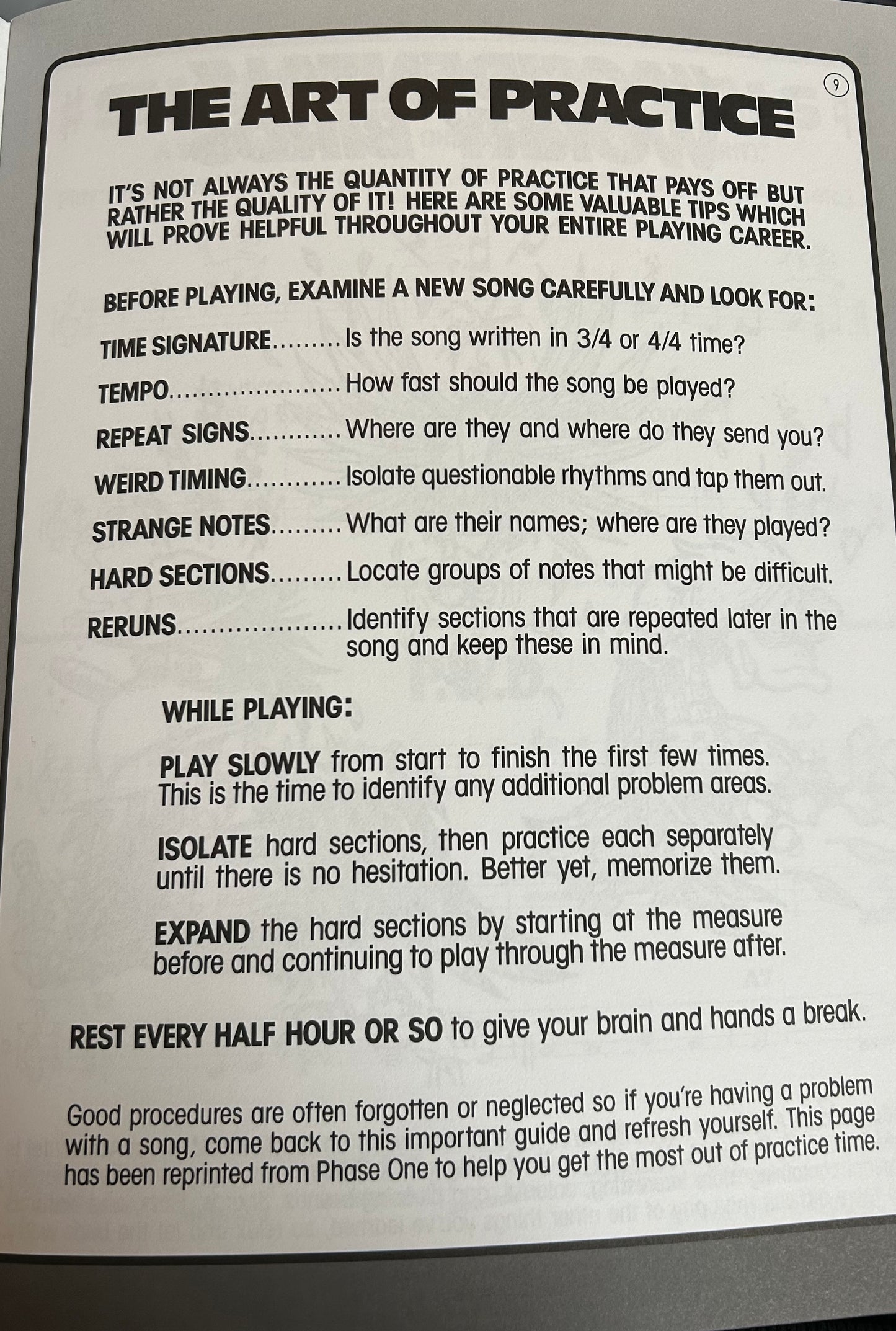 Ernie Ball How To Play Guitar -  Phase 2 Book