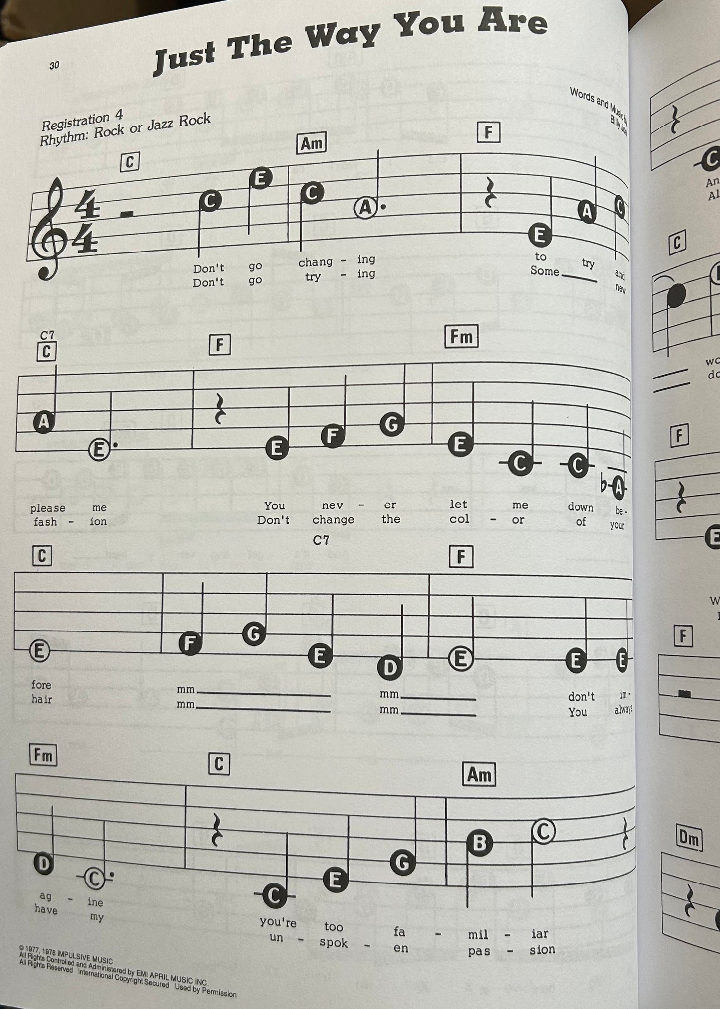 The Best Of Billy Joel - Ez Play Piano Volume 155 Songbook (22 Hit Songs)