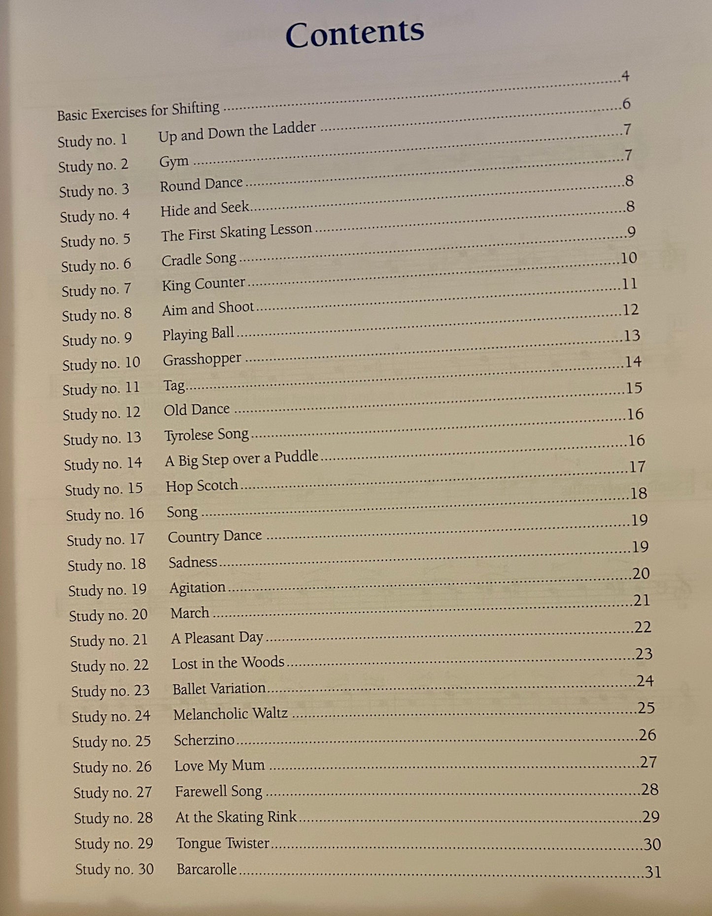 Shifting: 30 Progressive Studies for Violinists Book (Beginner to Advanced)
