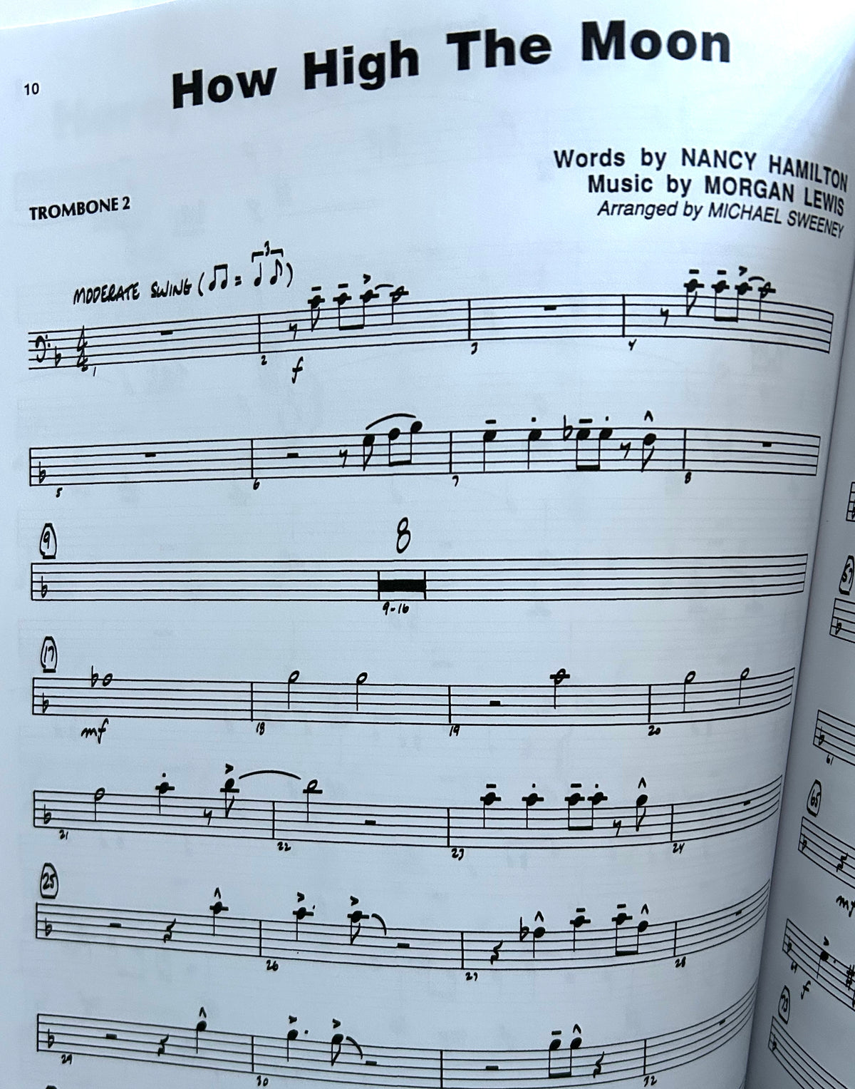 Easy Jazz Classics - Trombone 2 Book (15 Arrangements)