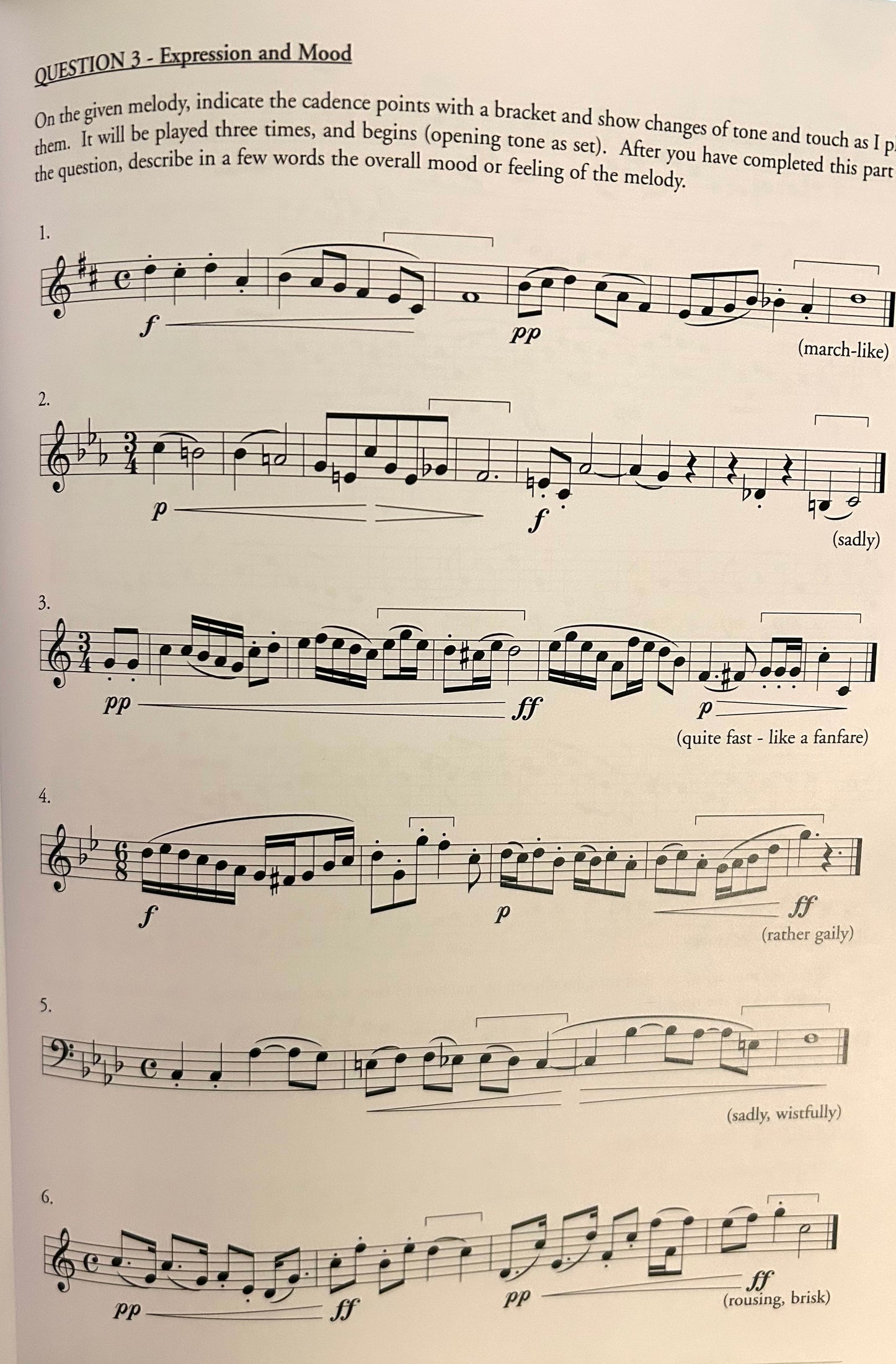 Orpheus Musicianship - Grade 4 Test Papers Book