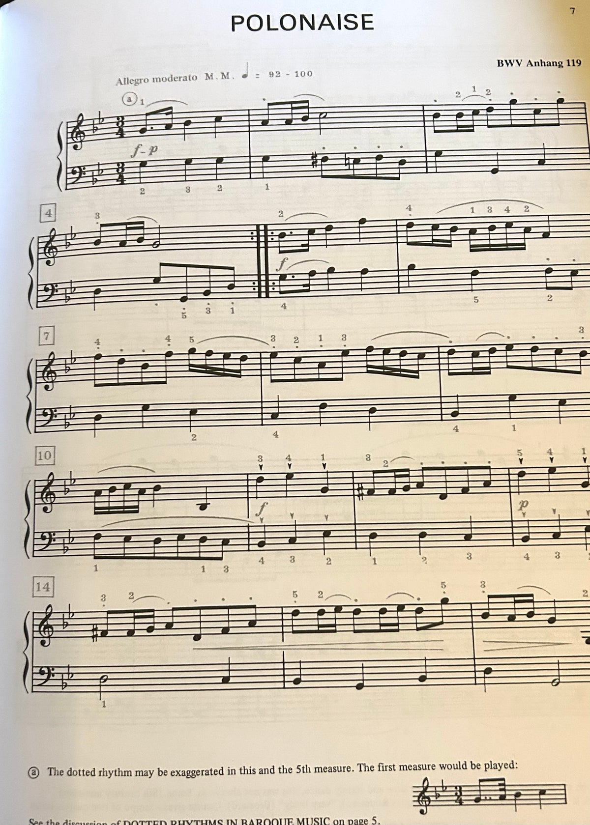 J.S Bach - Selections From Anna Magdalenas Notebook For Piano
