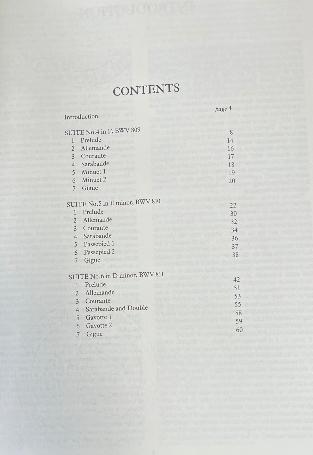 ABRSM - Johann Sebastian Bach - English Suites 4-6 BWV 809-811 Piano Book