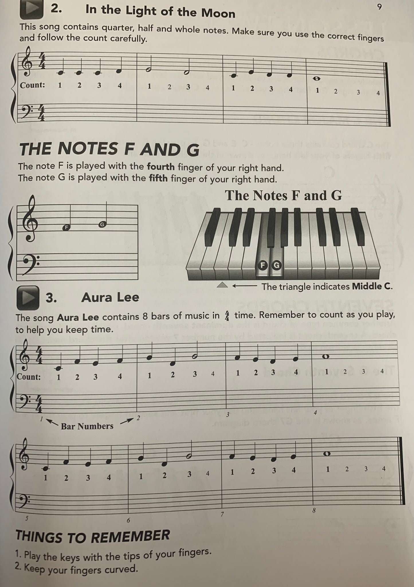 Progressive Beginner Piano Book/Ola