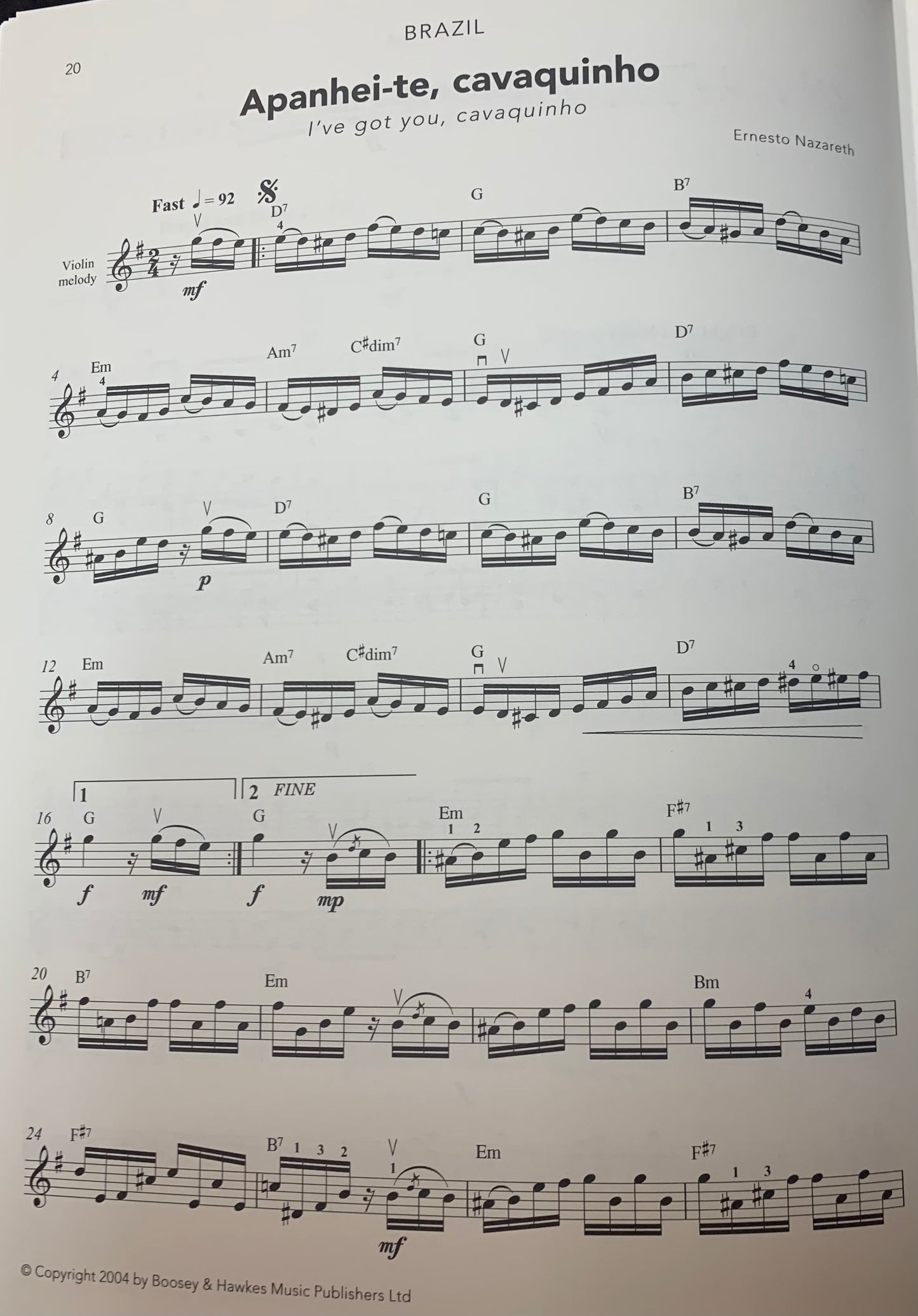 Latin American Fiddler Violin Edition Book/Ola
