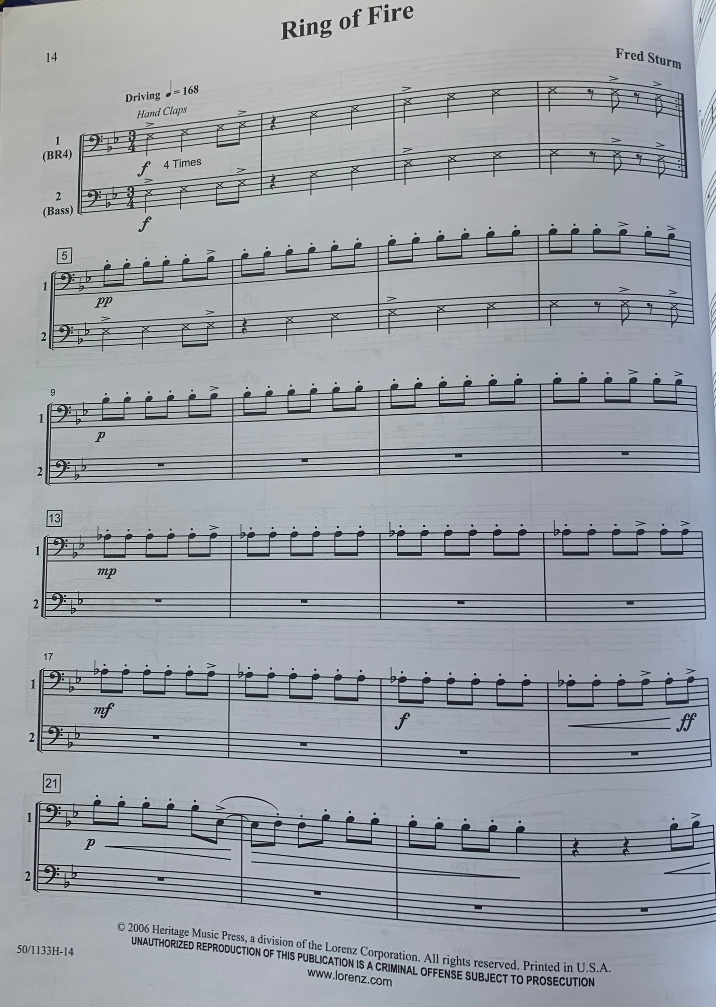 Concert Ensembles For Everyone - Trombone/Baritone BC/Bassoon Book